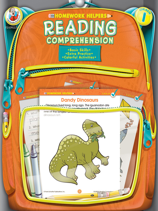 Title details for Reading Comprehension, Grade 1 by Frank Schaffer Publications - Available